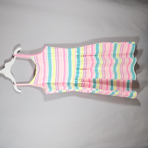 Carter's Kids Girls Striped Dress Size 8 - Picture 2 of 4